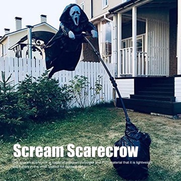 Scream Scarecrow Полиэстер ПВХ со съемной
