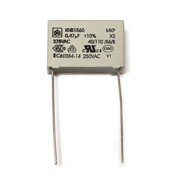 Kondensator przeciwzakłóceniowy KNB1560 X2 0,47UF R22.5 L-25 3szt.