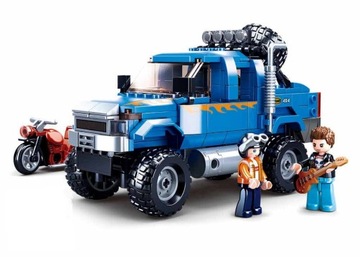 KLOCKI SLUBAN SAMOCHÓD TERENOWY JEEP MONSTER TRUCK