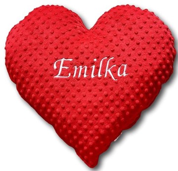 Serce XXL PREZENT upominek dla córki syna dziecka TWÓJ TEKST DEDYKACJA