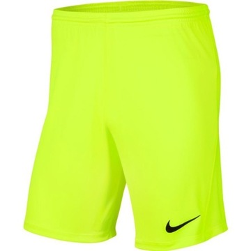 Spodenki seledynowe NIKE PARK III Knit roz XL