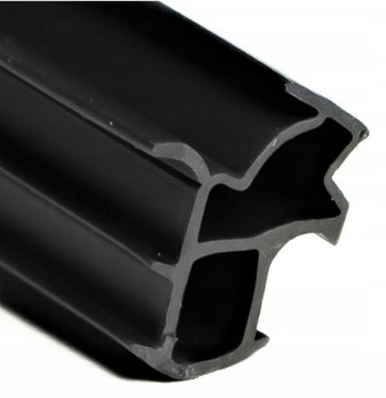 USZCZELKA CZARNA OŚCIEŻNICA METALOWA WIKĘD 7 mb