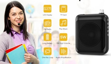 Усилитель голоса, звуковая система, динамик, микрофон, наушники Maono AUC01