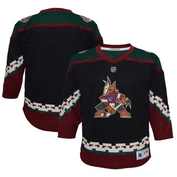 Koszulka niemowlęca czarna Arizona Coyotes 2021/22 Home Replica