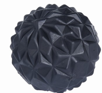 Piłka do masażu 6 cm czarna