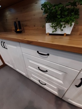 STILO Кухонная мебель МДФ 240 CM белый матовый