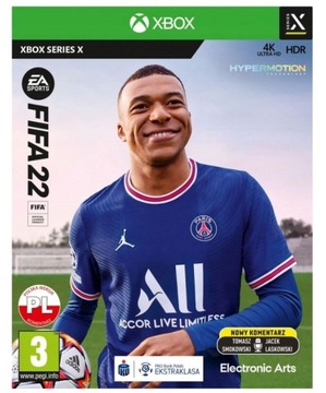 Gra FIFA 22 PL Xbox series X nowa folia