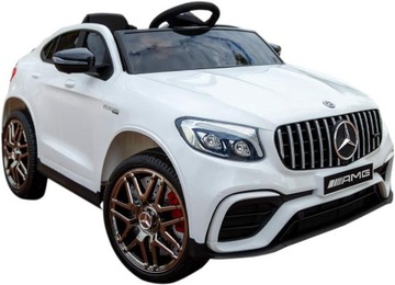 MERCEDES BENZ GLC 63S AUTO NA AKUMULATOR SKÓRA PILOT 4x4 MIĘKKIE KOŁA EVA