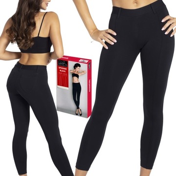 Leginsy damskie Gatta Spodnie Black, czarne, S