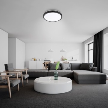 Светодиодный потолочный светильник 2xE27 SURFACE MOTION SENSOR потолочная панель