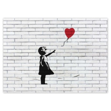 Plakaty 70x50 Banksy Dziewczynka Balon