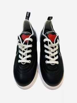 BUTY LOVE MOSCHINO ROZMIAR 40 CZARNE DAMSKIE