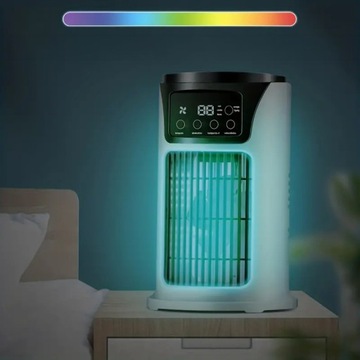 ПОРТАТИВНЫЙ КОНДИЦИОНЕР USB LED RGB ДЛЯ ВОДЯНОГО ОХЛАЖДЕНИЯ ВЕНТИЛЯТОР