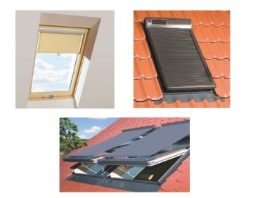 Мансардное окно 3-панельное ПВХ OPTILIGHT TLP U4 55x78 WINDOW + MARQUEZ GRATIS