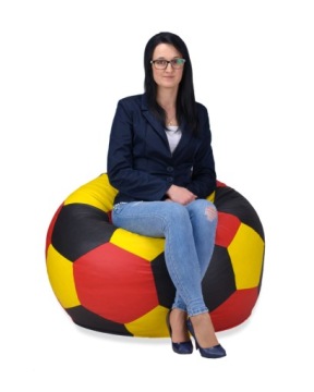 Трехцветный прочный ШАР ППУФ 450л 100см EGATO