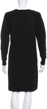 G-STAR RAW długi czarny sweter sukienka tunika S