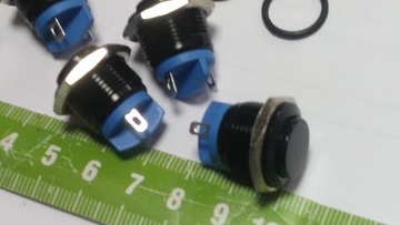 ВАНДАЛЬНЫЙ КНОПОЧНЫЙ выключатель, моментального действия 2А, с мгновенным сбросом