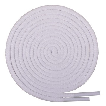 GLANY 8 - 11 dziurek SZNUROWADŁA BIAŁE 155 cm