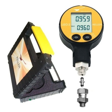 Manometr elektroniczny cyfrowy LEO-2 0-300BAR G1/4 Keller kl.0,1 Meraserw5