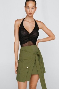 ЧЕРНЫЙ СЕТОЧНЫЙ БОДИ NASTY GAL 34