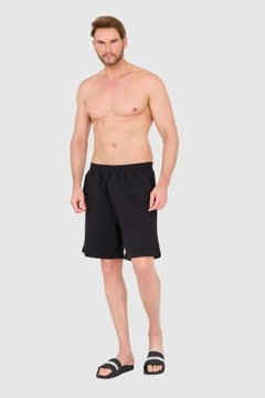 DSQUARED2 Czarne bawełniane szorty męskie XL