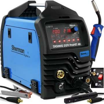 Spawarka MIGOMAT 200A Sherman DIGI MIG 209 Pro HIT Synergia 4R TIG 230V