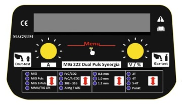 MIGOMAT MAGNUM 222 DUAL PULS SYNERGY TIG СВАРОЧНЫЙ АППАРАТ