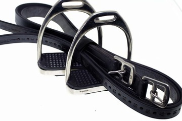 PUŚLISKA SKÓRZANE 110CM+STRZEMIONA DLA DZIECKA 10CM