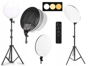 LAMPA STUDYJNA LED 30W 2700K - 5700K Panel LED do Zdjęć do Fotografii