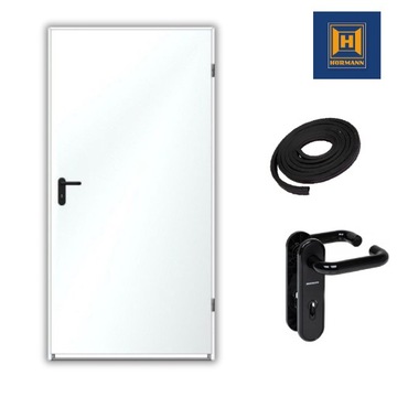 Drzwi Do Piwnicy Stalowe Techniczne Hormann Białe ZK ISO 70cm