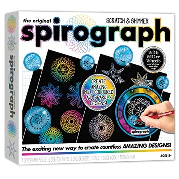 Zestaw do zdrapywania Spirograf Dante Spirograph SP203