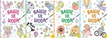 Bawię się wodą Owoce Pojazdy Wróżki Pandy 4 ks.