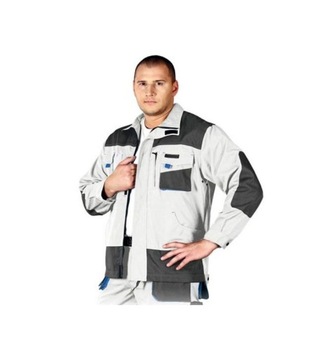 BLUZA ROBOCZA BIAŁA MONTERSKA LH-FMN-J WSN XXL
