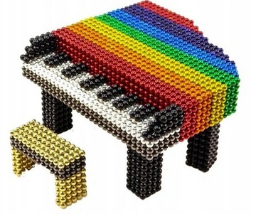 МАГНИТНЫЕ ШАРИКИ NEOCUBE 216 3 ММ РАДУГА ДЕТСКИЕ ЦВЕТНЫЕ БЛОКИ В ПОДАРОК