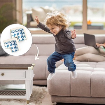 Угловая защита для краев стола Пенопластовая защита для детей 4 шт.