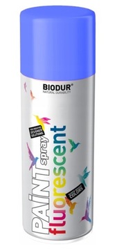 SPRAY fluorescenc BIODUR 400ml NIEBIESKI RAL 5016