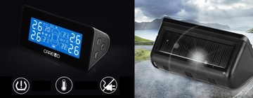 4x TPMS ДЛЯ ДАТЧИКА ТЕМПЕРАТУРЫ ДАВЛЕНИЯ АВТОМОБИЛЯ. СОЛНЕЧНАЯ