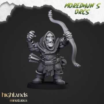 Лучники орков #3 - Highlands Miniatures