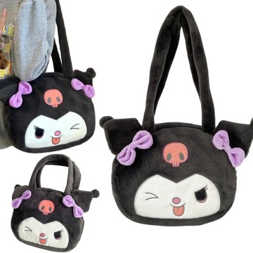 Torebka Kuromi Sanrio MY MELODY PLUSZOWA TOREBECZKA NA RAMIĘ HELLO KITTY