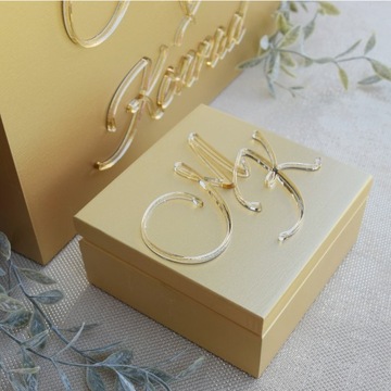 БОЛЬШАЯ ЗОЛОТАЯ КОРОБКА ДЛЯ КОНВЕРТОВ + гламурные ОБРУЧАЛЬНЫЕ КОЛЬЦА