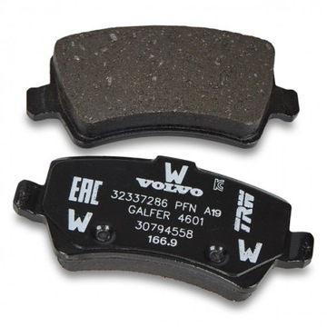 Klocki hamulcowe tył Volvo S80 V70 XC70 30671576