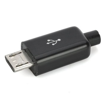 ЧЕРНЫЙ РАЗЪЕМ РАЗЪЕМ MICRO USB MICROUSB 5PIN