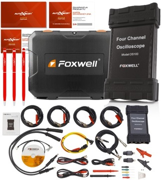 OSCYLOSKOP 4 KANAŁOWY FOXWELL OS100 J.POLSKI