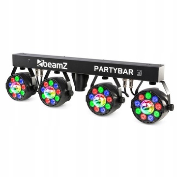 RGB ОТРАЖАТЕЛЬ 4x PAR BeamZ PARTYBAR3 ШТАТИВ