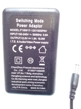 ZASILACZ 12V 2000mA MODEL ZL-0244001L20200EU01