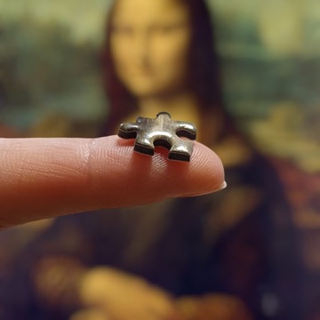 Mini Puzzle Mona Lisa Leonardo da Vinci