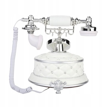 Telefon w stylu retro w stylu antycznym