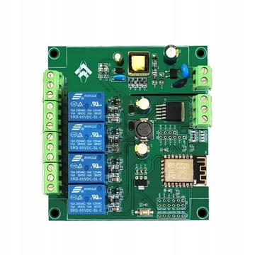 Модуль 4 реле ESP-12F DC7-28/5V WiFi