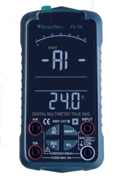 Универсальный интеллектуальный счетчик True Rms - автоматический FORSCHER 706