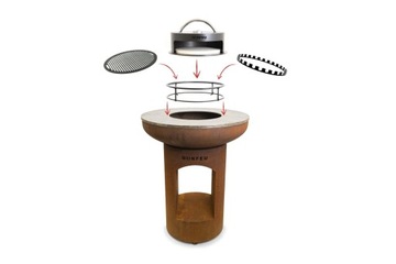 ПЕЧЬ BONBIZA RUST GARDEN/BONFEU